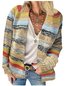 Casual Yarn/Wool Yarn Cardigan
