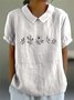 Women Floral Print Casual Shirt