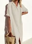 Women's Spring Casual Shirt Dress