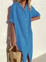 Women's Spring Casual Shirt Dress