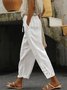 Women's Spring Floral Print Casual Pants