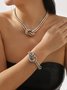 Retro Personalized Braided Linen Knot Necklace Or Bracelet