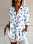Floral Regular Fit Casual Cotton Shirt