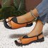 Summer Geometric Ethnic Gladiator Sandals
