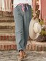 Cotton Regular Fit Casual Pants