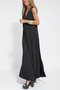 Women's Sleeveless Summer Khaki Plain Split Joint V Neck Daily Going Out Casual Maxi A-Line Fit & Flare Dress Dress