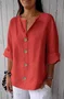 Elegant Shawl Collar Blouse