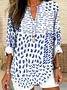 Regular Fit Casual Geometric Shirt