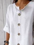 Women's Classic Button Casual Shirt