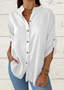 Women's Stand Collar Long Sleeve Shirt