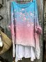 Crew Neck Casual Shirt