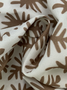 Women's Short Sleeve Summer Khaki Geometric Printing V Neck Puff Sleeve Daily Going Out Casual Maxi A-Line Shirt Dress Dress