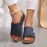 Leather Vintage Plain Sandal