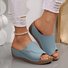 Leather Vintage Plain Sandal