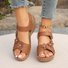 Casual Pu Summer Floral Sandal