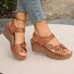 Casual Pu Summer Floral Sandal