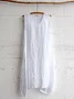 Linen Plain Casual Regular Fit Dress With No
