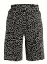 Women's Spring and Summer Floral Print Casual Straight Tie Cropped Pants