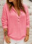 Linen Casual V Neck Shirt