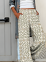 Floral Loose Vintage Pants