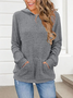 Striped Casual Hoodie