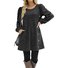 Women Plain Crew Neck Casual Long Sleeve T-shirt