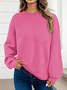 Plain Casual Hoodie