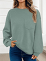 Plain Casual Hoodie