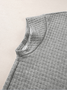 Women's Split Joint Plain Daily Going Out Two-Piece Set Gray Casual Summer Top With Pants Matching Set