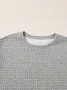 Women's Split Joint Plain Daily Going Out Two-Piece Set Gray Casual Summer Top With Pants Matching Set