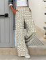 Floral Loose Vintage Pants