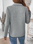 Cotton Casual Sweatshirt