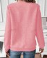 Plain Casual Sweatshirt