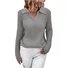 Regular Fit Casual V Neck Sweater