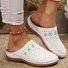 Summer Pu Plain Casual Sandal