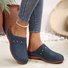 Summer Pu Plain Casual Sandal