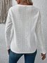 Women Floral Crew Neck Casual Long Sleeve T-shirt