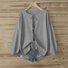 Women Plain Crew Neck Casual Long Sleeve T-shirt