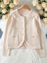 Casual Plain Cardigan