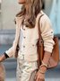 Casual Plain Cardigan