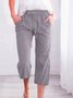 Simple Regular Fit Pants