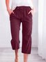 Simple Regular Fit Pants