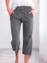 Simple Regular Fit Pants