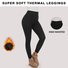 Women's Warm High Waist Casual Sports Leggings Autumn And Winter Plus Fleece Yoga Tights