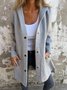 Buckle Basic Plain Hot Selling Casual Hooded Solid Color Three-piece Single-breasted Patchwork Jacket