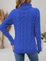 Casual Regular Fit Plain Sweater