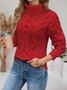 Casual Regular Fit Plain Sweater