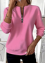 Casual Cotton Sweatshirt