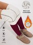 Thickened Fleece Leggings High Waist With Pockets For Women Autumn And Winter Tight Warm Yoga Pants
