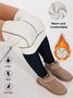Thickened Fleece Leggings High Waist With Pockets For Women Autumn And Winter Tight Warm Yoga Pants